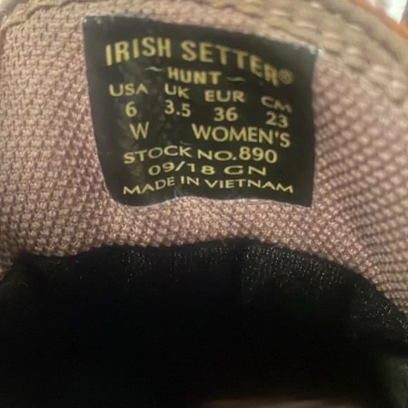 Red Wing Irish Setter Women’s Wing hooter Boots - Picture 7 of 7